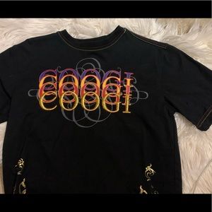 Coogi Black T-Shirt Size Small